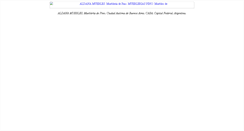 Desktop Screenshot of aldanamuebles.com.ar